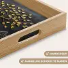 Bladeren - Goud - Boom - Rots Dienblad Rechthoek middel -USP_HandgreepNL