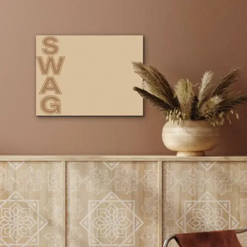 Swag - Bruin - Beige PET vilt klein -sfeer4
