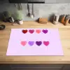 Lolly - Hart - Roze - Snoep Inductie beschermer vinyl 3mm klein -sfeer5