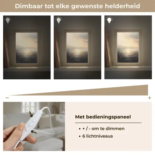 Zon - Horizon - Zee Light Box met kabel (Tafellamp) klein -USP_dimbaarNL