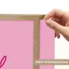 Toedeloe - Roze - Minimalistisch Light Box met batterij (Wandlamp) middel -USP_websiteprintNL