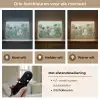 Tropische tuin - Koepelgebouw - Bloemen Light Box met batterij (Wandlamp) middel -USP_lichtkleurNL