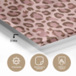 Luipaard - Patroon - Roze plexiglas 5mm klein 11 -wsfeer2_DE