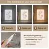 Getallen - Educatief - Leren tellen - Cijfers oefenen voor kinderen - Pastel kleuren Light Box met kabel klein -USP_lichtkleurNL