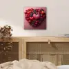 Fruit - Hartjes - Aardbeien - Frambozen - Bosbessen aluminium wit klein -sfeer3