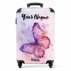 Aquarel aurora NBS - Handbagage koffer - Kinderen Unisex middel -productfoto_recht