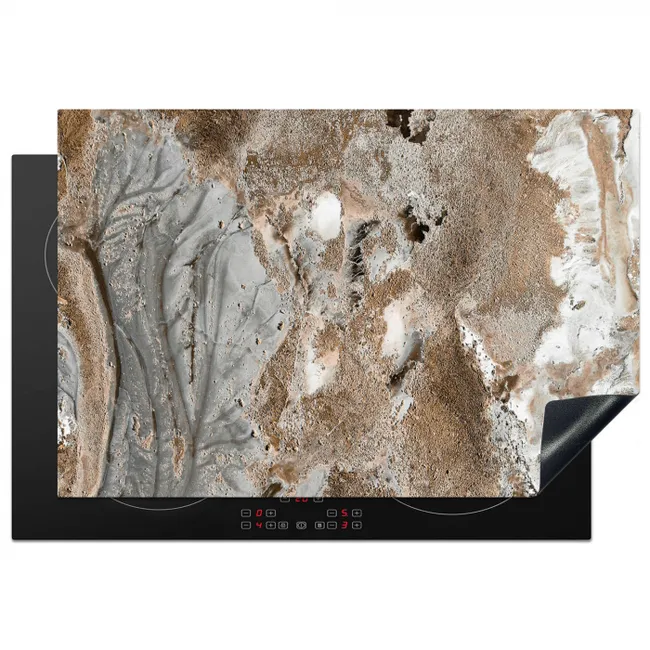 Aardse Verfijning Inductie beschermer vinyl 3mm klein -3d