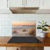 Pier - Zonsondergang - Strand keuken achterwand spatscherm klein -sfeer2