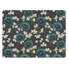 Botanisch - Bloemen - Blauw muismat rubber klein 262 -3d