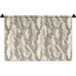 Slang - Patroon - Taupe Wandkleed katoen klein 269 -zz3d