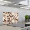 Roest - Bruin - Vlekken - Metaal keuken achterwand spatscherm klein 900 -3d_schuin