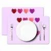 Lolly - Hart - Roze - Snoep Placemat vinyl groot -zzsfeer2_Kitchenyeah-website