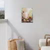 Olieverf - Bloemen - Kleurrijk - Natuur tuinposter los doek klein -sfeer8