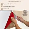 Snijdende cirkels - Overlappende vlakken keuken achterwand spatscherm klein -spatscherm_FR