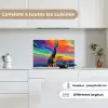 Giraffe - Savanna - Lucht - Gekleurd keuken achterwand spatscherm klein -sfeer4_FR