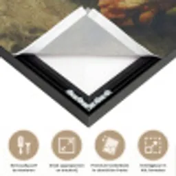 Fruit - Stilleven met druiven - Oude meesters Textielframe zwart klein -USP_feed_closeupNL
