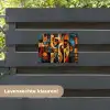 Figuren - Abstract - Symbolen tuinposter los doek klein -sfeer3