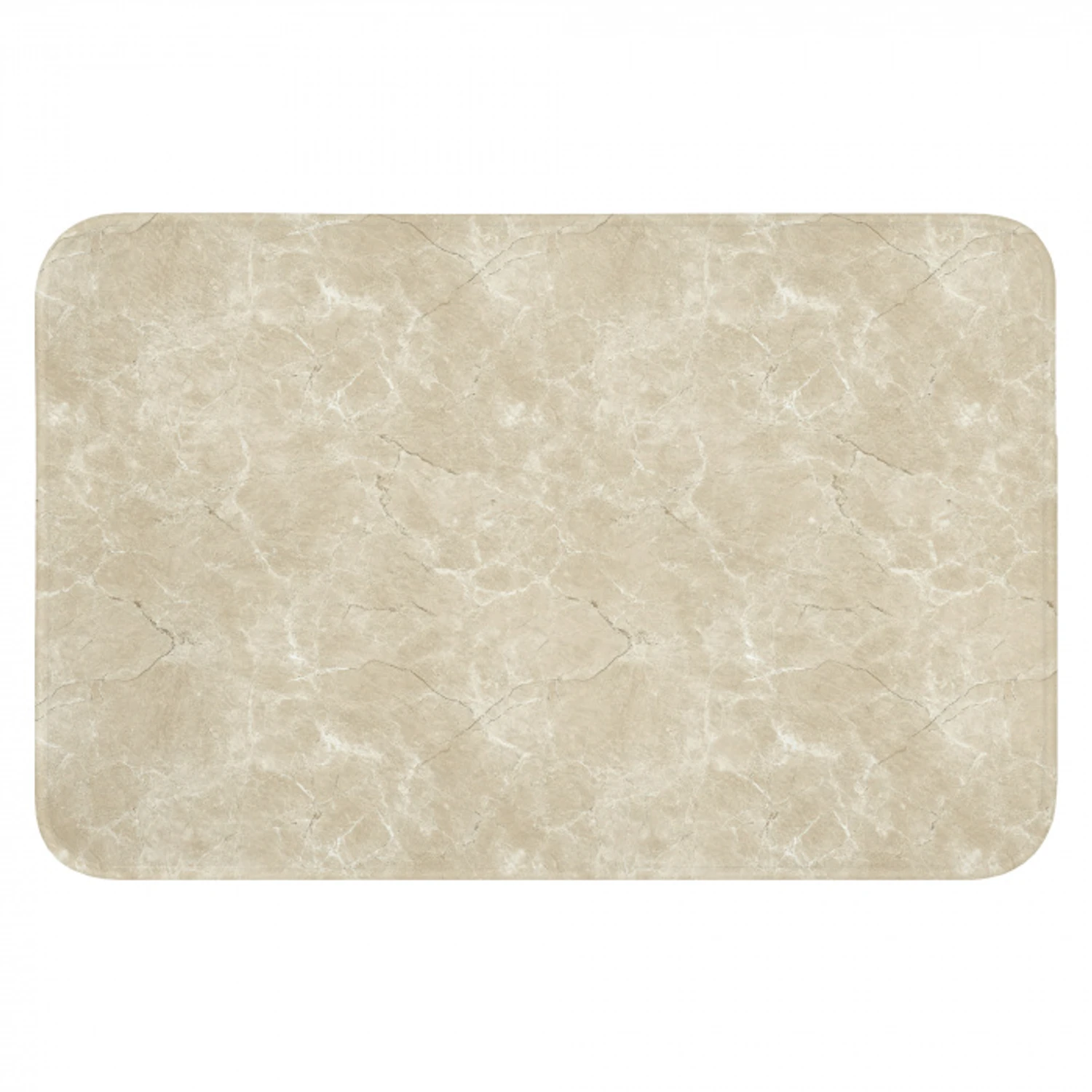 Lichtbeige - Marmer - Diffusie adering Badmat klein 997 -3d