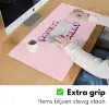 You're doing great - Roze - Bubble letters Muismat XXL klein -sfeer3
