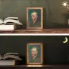 Kunst - Van Gogh - Oude meesters - Zelfportret Light Box met kabel (Tafellamp) klein -sfeer3