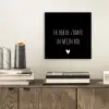 Quotes - Ik heb de zomer in mijn bol - André Hazes - Spreuken aluminium wit klein -sfeer1