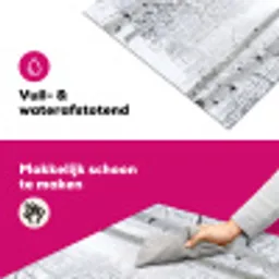 Berkenbomen - Sneeuw - Winter - Bos - Wit Inductie beschermer vinyl 3mm klein -wsfeer6_website