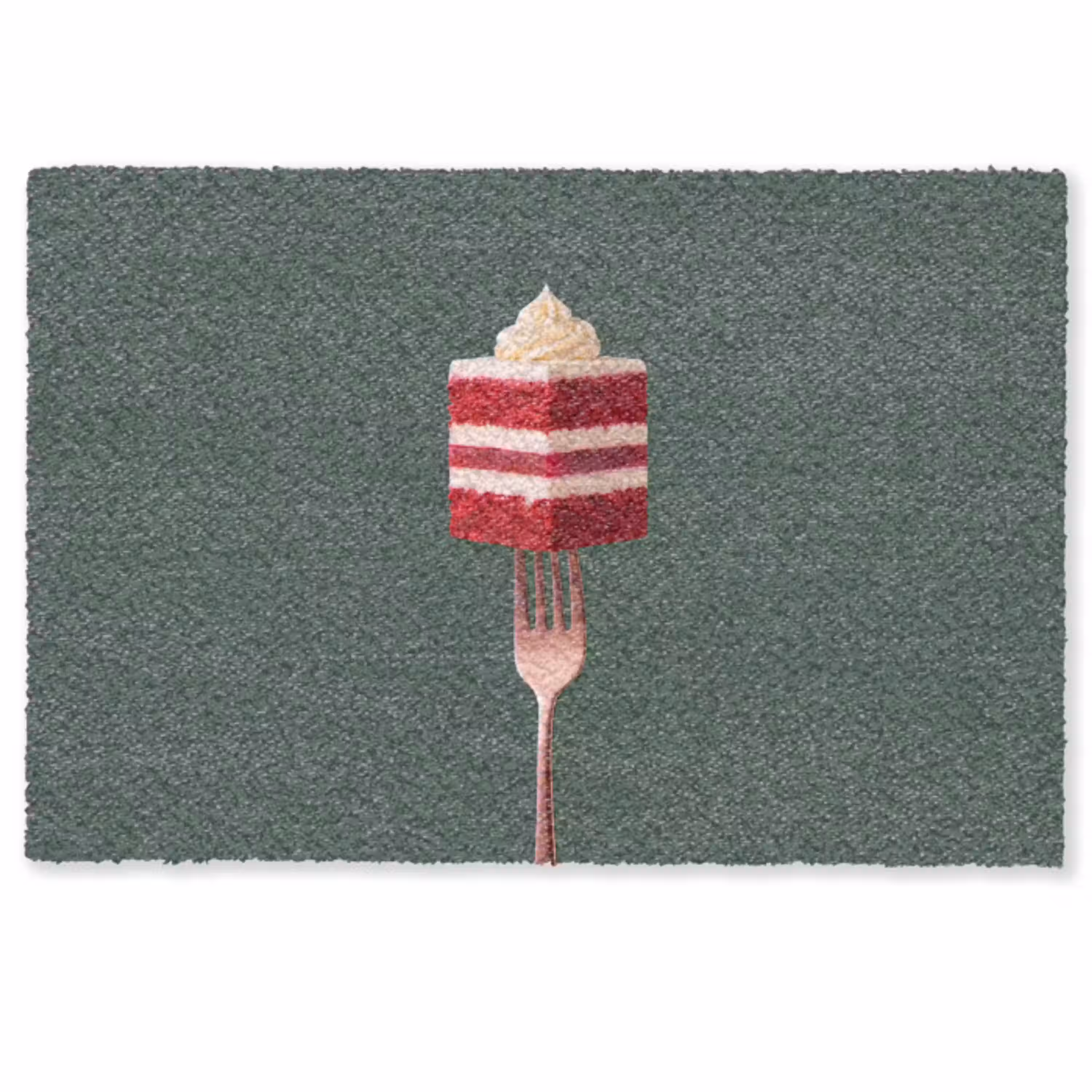 Cake - Vork - Rood Deurmat klein -zkaufland3d