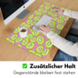 Kiwi - Speels - Groen Muismat XXL klein 681 -ysfeer3_duits