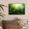 Jungle - Zonlicht - Groen - Meisjes - Kinderen - Jongens canvas 2cm klein -sfeer1
