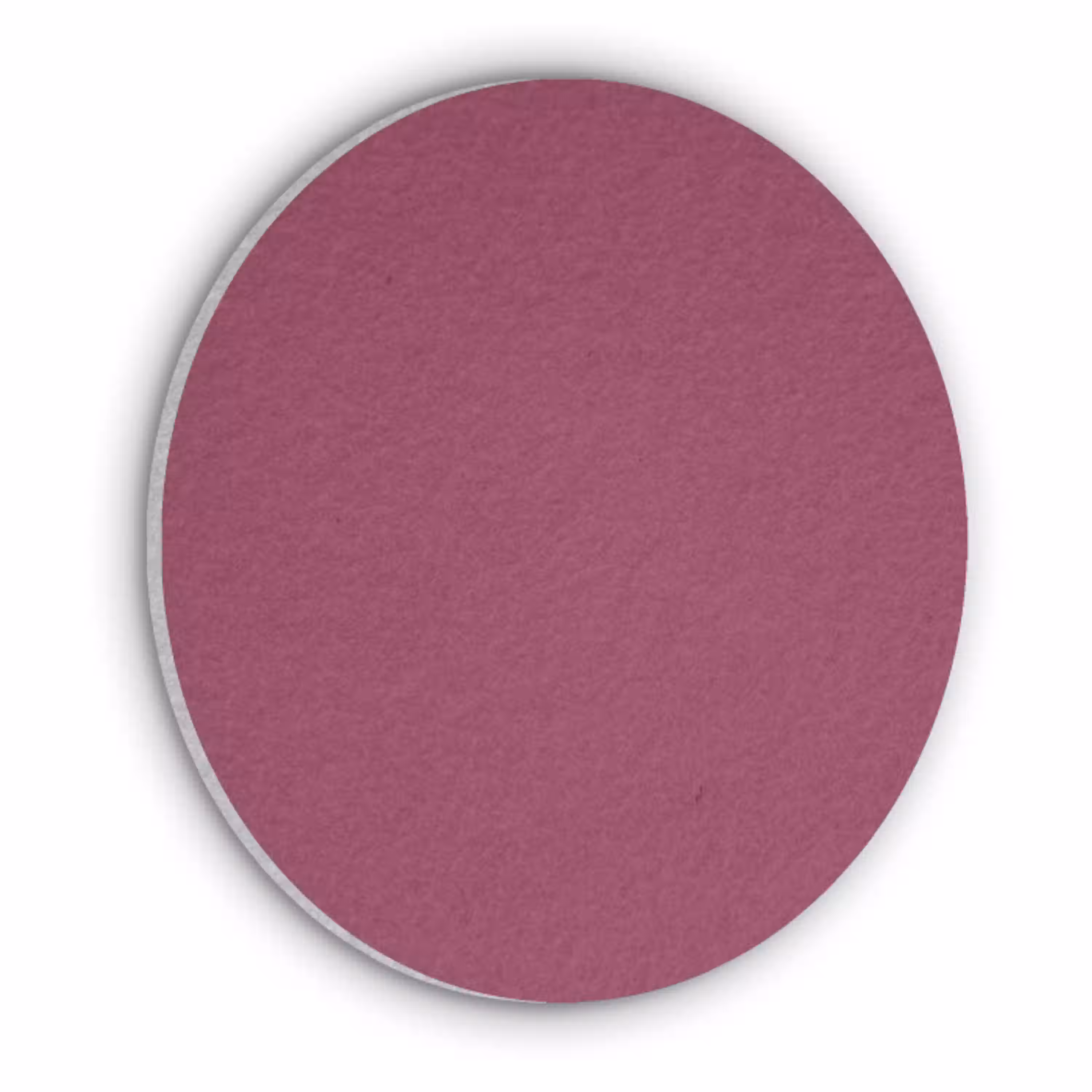 Deep - Rasberry - Rood Akoestische PET Vilt - Rond klein 838 -3d