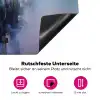 Stier - Zwart - Abstract - Horens Inductie beschermer vinyl 3mm klein -zzzzzzz-lf-onderkant