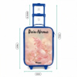 Eenhoorn - Wolken - Roze Kinderkoffer - Blauw klein -productfoto_formaten