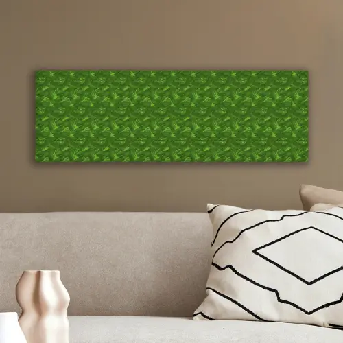 Groen - Vogels - Vleugels canvas 2cm klein 828 -sfeer3