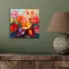 Bloemen - Kunst - Watercolor - Botanisch aluminium wit klein -sfeer2