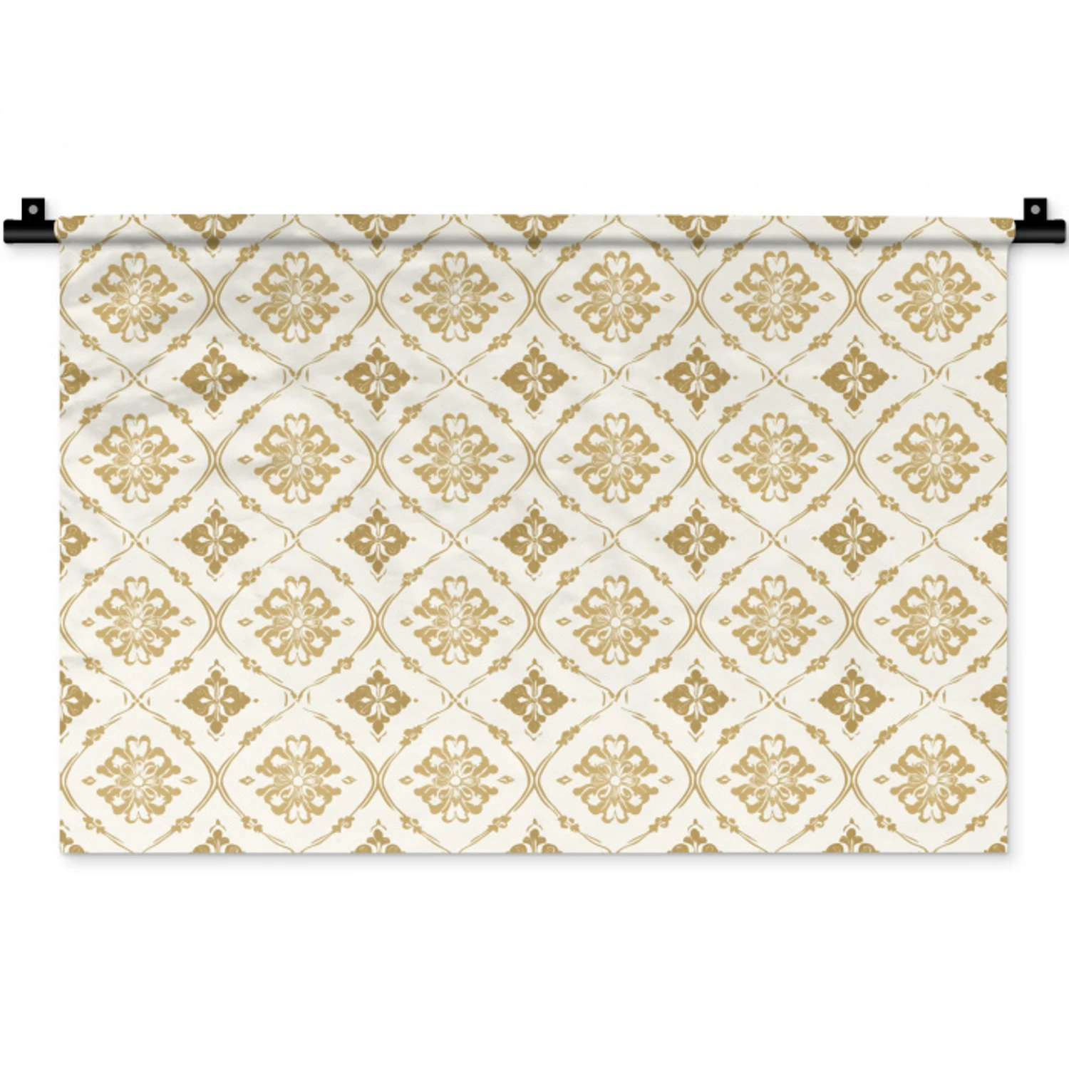 Ornament - Klassiek - Goud Wandkleed katoen klein 269 -zz3d
