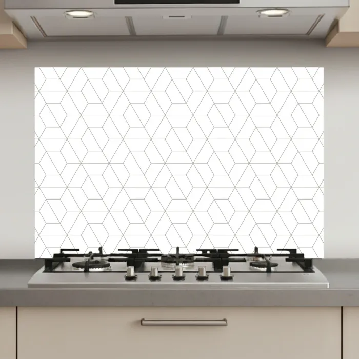 Geometrie - Lijn - Patroon keuken achterwand spatscherm klein 900 -3d_website