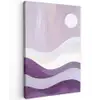 Golven - Heuvels - Abstract - Paars canvas 2cm klein -z3d