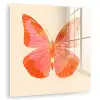 Vlinder - Minimalistisch - Roze plexiglas 5mm klein -zzzproduct_nieuw