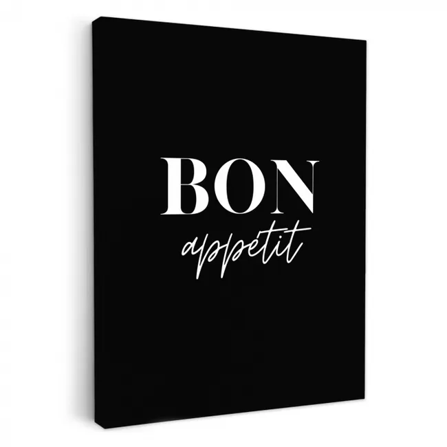 Canvas schilderij - Eetlustige Uitnodiging