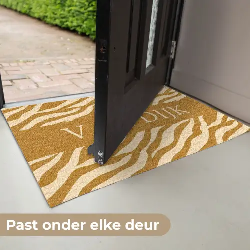 Familie - in - Patroon - Dierenprint Deurmat klein -USP_NL