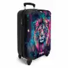 Leeuw van verfspetters NBS - Handbagage koffer - Kinderen Unisex middel -productfoto_3d