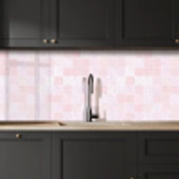 Marmer - Patroon - Mozaïek - Roze keuken achterwand 2 middel 871 -sfeer1