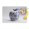 Appel - Blauw - Klassiek Placemat vinyl groot -zzzproduct_Kitchenyeah-website