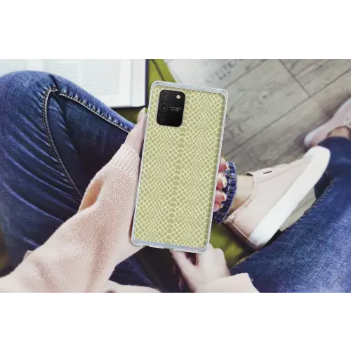 Groen - Patroon - Schubben Telefoonhoesje Samsung Galaxy S10 Lite klein 364 -handS10Lite