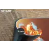 Glazen - Bloem - Zonlicht Placemat vinyl groot -closeup