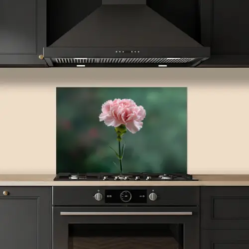 Anjer - Roze - Bloemblaadjes keuken achterwand spatscherm klein -sfeer1