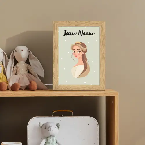 Stippen - Prinses - Kroon - Haar Light Box met kabel (Kinderlampje) klein -sfeer2_kind