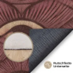 Mystiek - Ogen - Bruin Vloerkleed Rechthoek klein 1091 -uniquesellingpoint_antislip_DE_DE