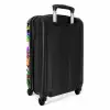 Kleurrijke Monstermix Koffer - NBS - Handbagage middel -achterkant