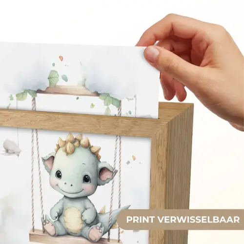 Draak - Baby dier - Kinderen Light Box met kabel (Kinderlampje) klein -USP_websiteprintNL